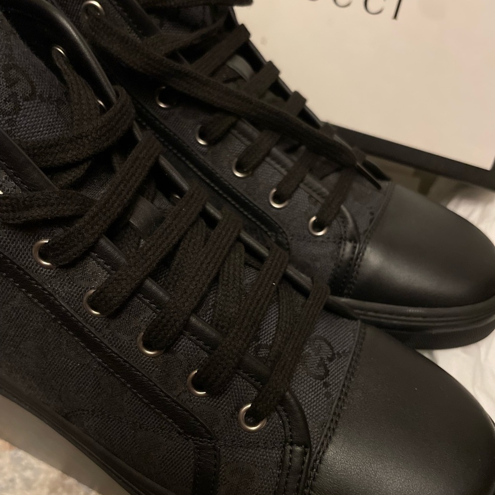 Black Gucci Sneakers